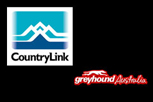 Image of CountryLink and Greyhound logos